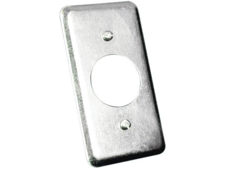 UTILITY BOX METAL COVER RECEPTACLE 4x2-1/8