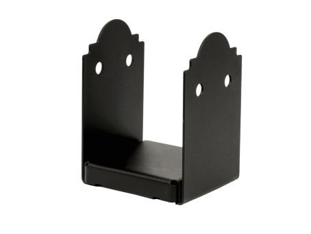 OUTDOOR ACCENTS MISSION 6x6 S4S POST BASE BLACK