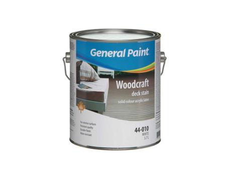 GP WOODCRAFT SOLID LATEX DECK STAIN WB 1G