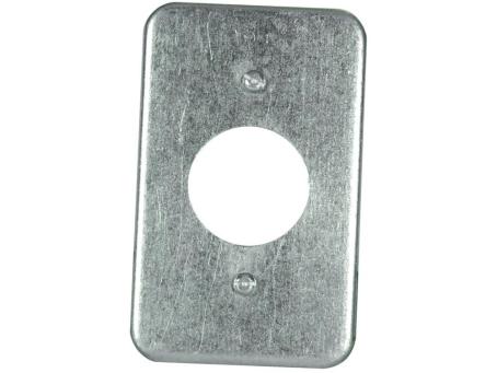 UTILITY BOX METAL COVER RECEPTACLE 4x2-1/2