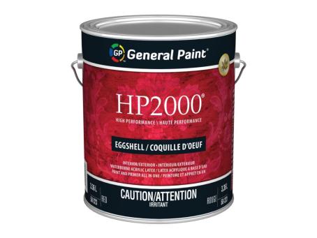 HP2000 INT/EXT EGGSHELL PAINT & PRIMER RED BASE 1gal