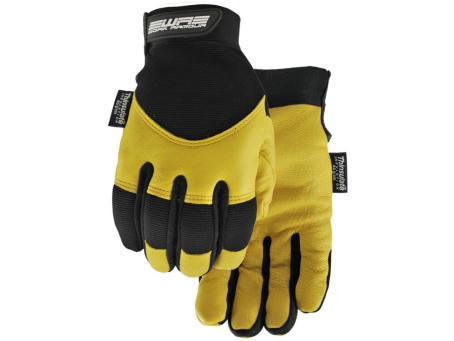 WATSON FLEXTIME SPANDEX GOATSKIN LEATHER THINSULATE LINED GLOVES SMALL