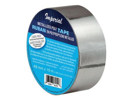 METALLIZED POLY TAPE 48mmx10m