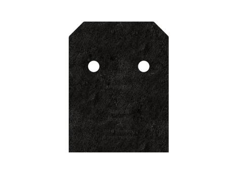 OUTDOOR ACCENTS AVANT 6x6 POST SIDE PLATE BLACK 2pk