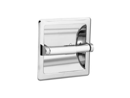 DONNER RECESSED PAPER HOLDER CHROME W/CLAMP