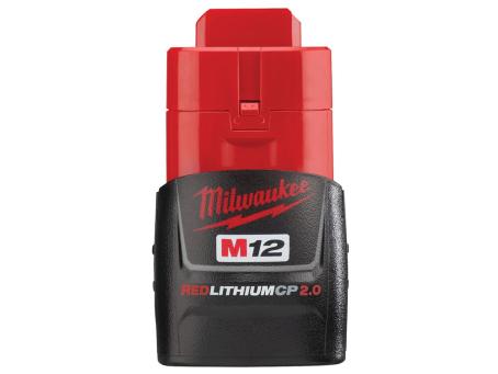 MILWAUKEE M12 COMPACT CP2.0ah BATTERY