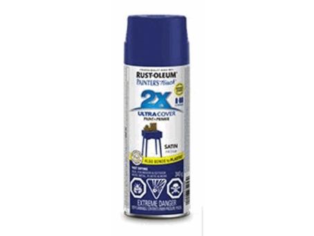 PAINTER'S TOUCH 2X SATIN INK BLUE GENERAL PURPOSE PAINT 340G