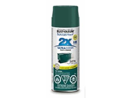 PAINTER'S TOUCH 2X SATIN HUNT CLUB GREEN GENERAL PURPOSE PAINT 340G
