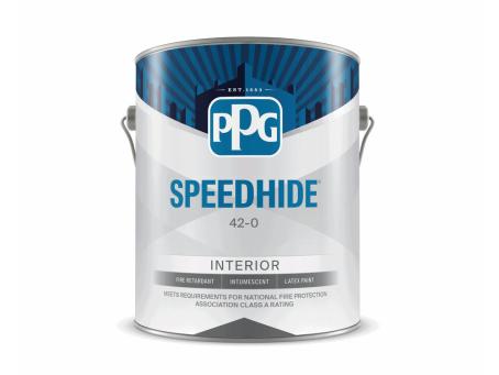 PPG SPEEDHIDE INTERIOR FLAT LATEX WHITE/PASTEL BASE 3.78L