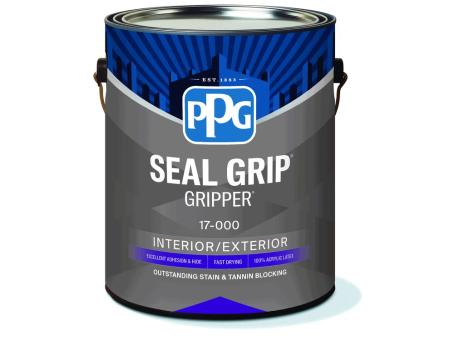 PPG SEAL GRIP INTERIOR/EXTERIOR LATEX STAIN BLOCK PRIMER SEALER DEEP BASE 3.78L