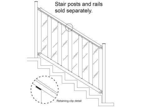 REGAL STAIR ANGLED 6